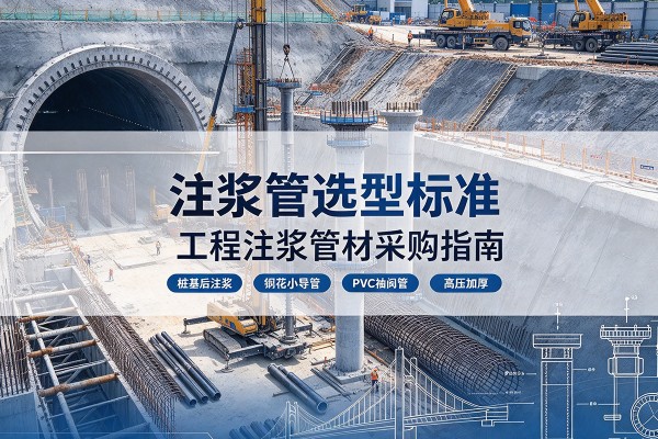 龙城注浆管选型标准