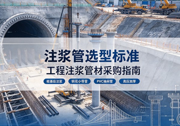 龙城注浆管选型标准